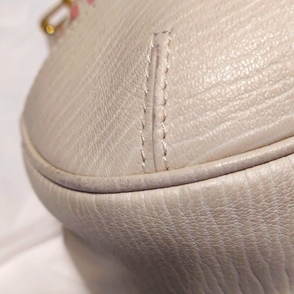 Louis Vuitton Monogram Mini Lin Croisette Marina Pink/Gray 2 Way Bag. VGC!